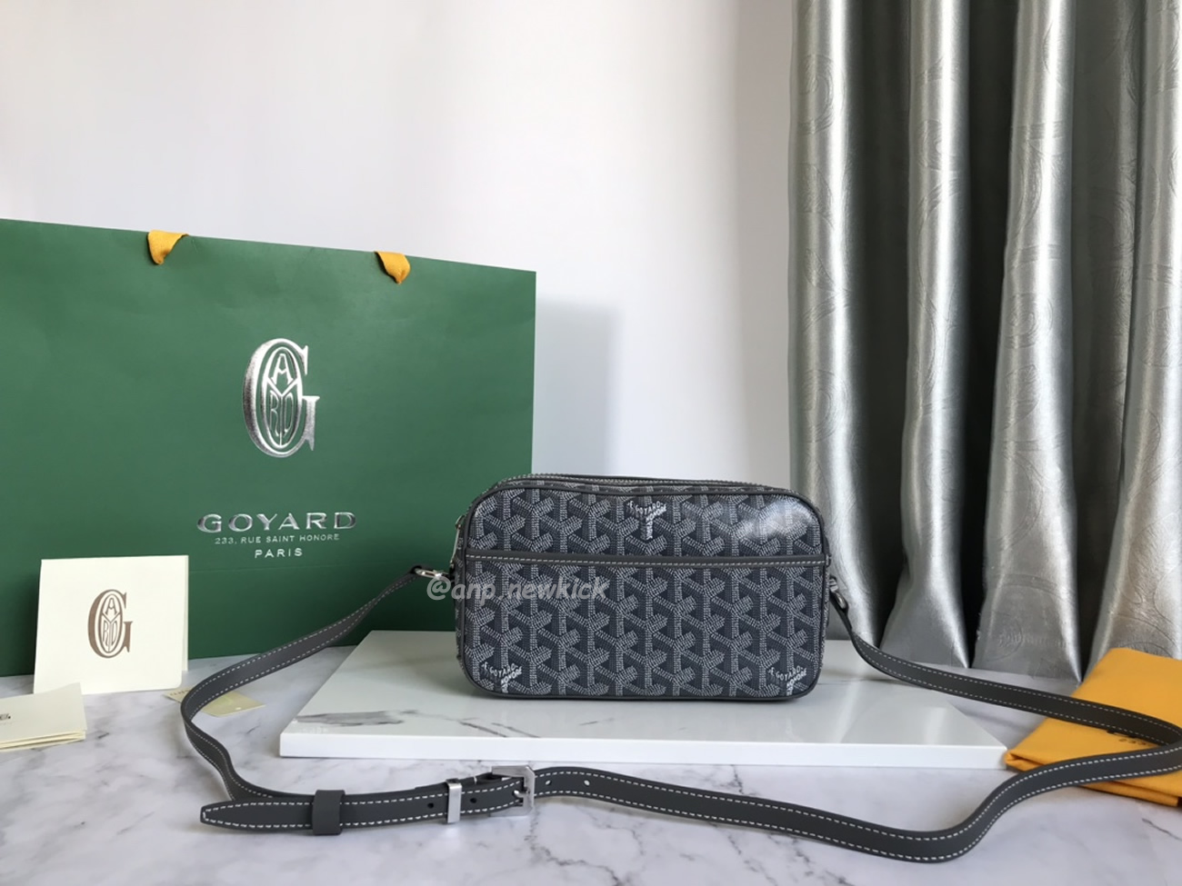 Goyard Cap Vert Camera Bag 13 Cm X 6.5 Cm X 22 Cm (19) - newkick.app